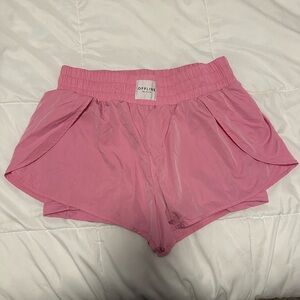 Aerie Pink Hugger Shorts
